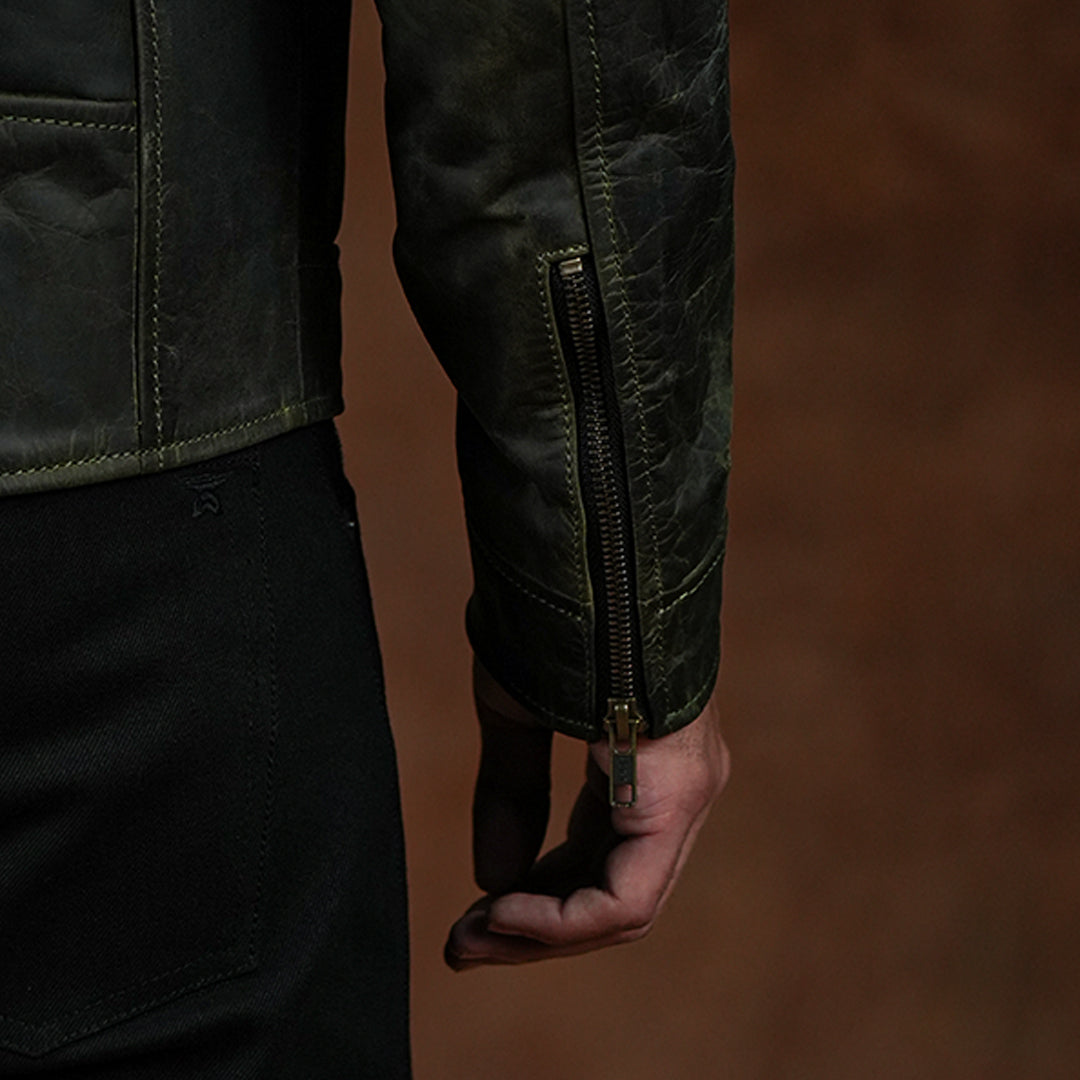 Speed Racer Jacket (Vintage Green)