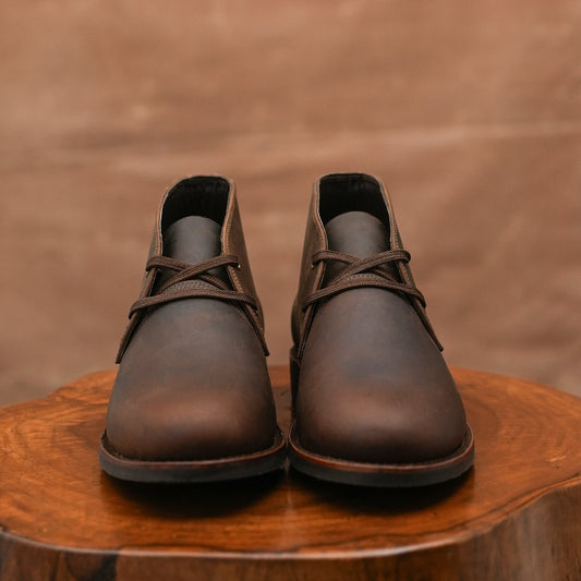 Hampton Desert Boot (Vintage Brown) Goodyear Welted STC