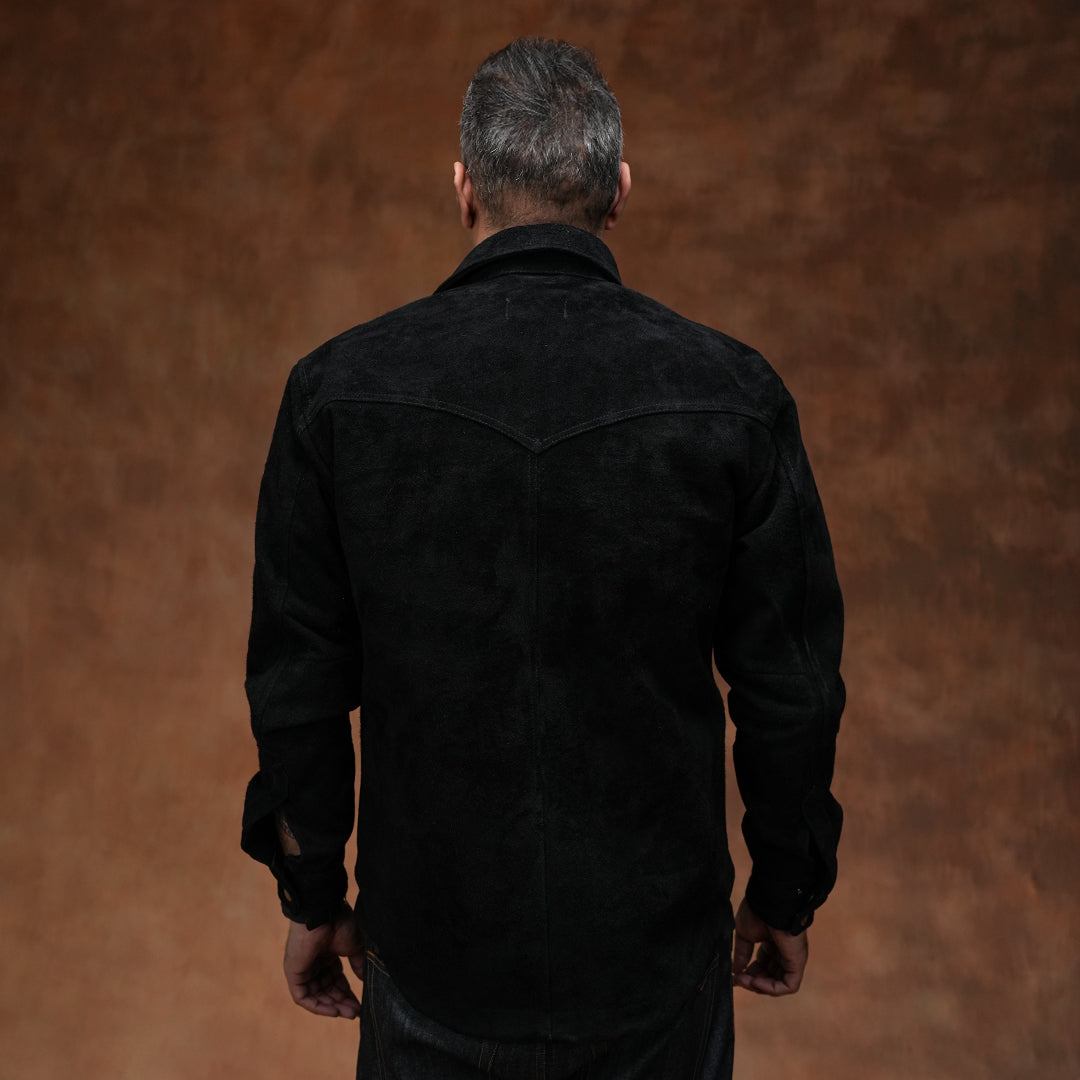 Roughout Western Overshirt (Grizzly Black) Limited Edition