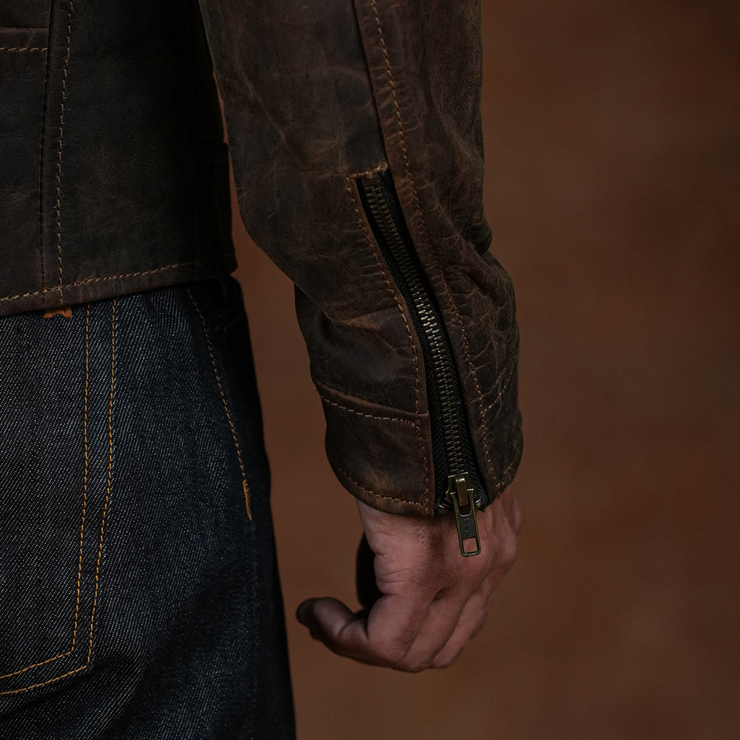 Speed Racer Jacket (Vintage Brown) (TLR)