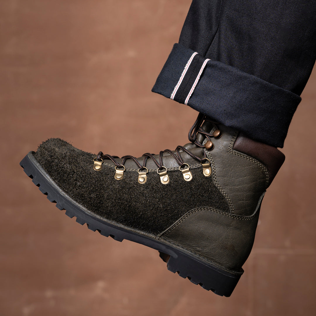 Himalayan Hiker Boots 6" (Grizzly Green) Water Repellent (45 Days Pre-Order For This Color)