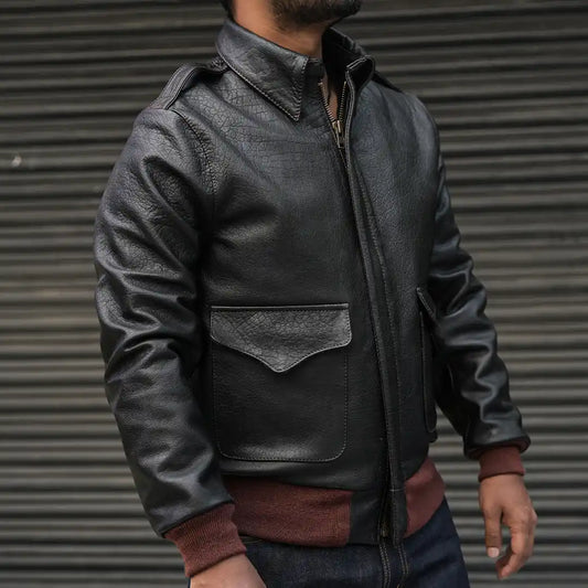 A2 Flight Jacket (Raven Black)