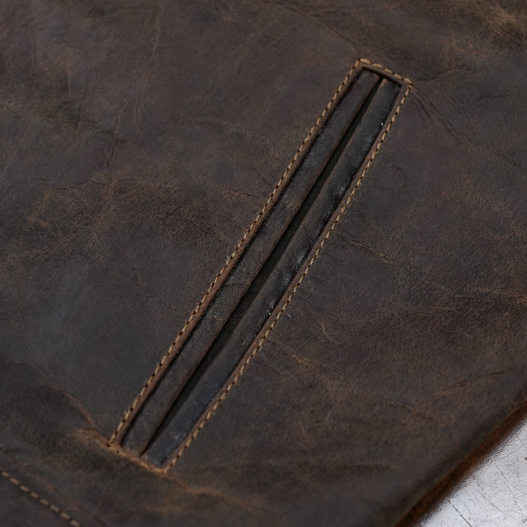 Speed Racer Jacket (Vintage Brown)