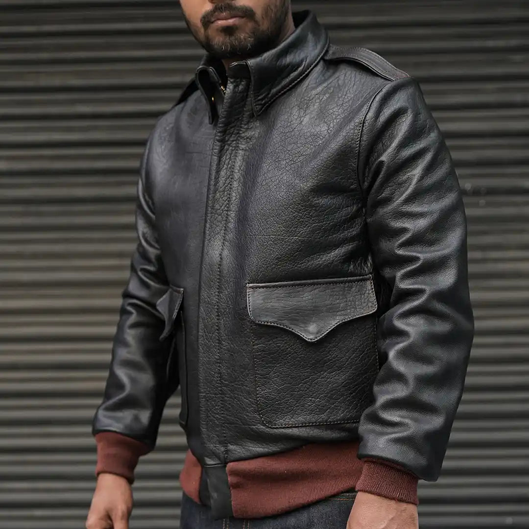 A2 Flight Jacket (Raven Black)