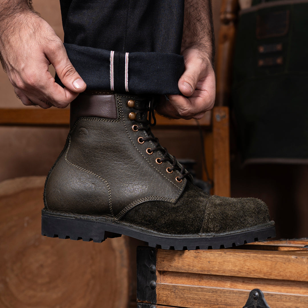 Himalayan Trailmaster Boots 6" (Grizzly Green) Water Repellent (45 Days Pre-Order For This Color)