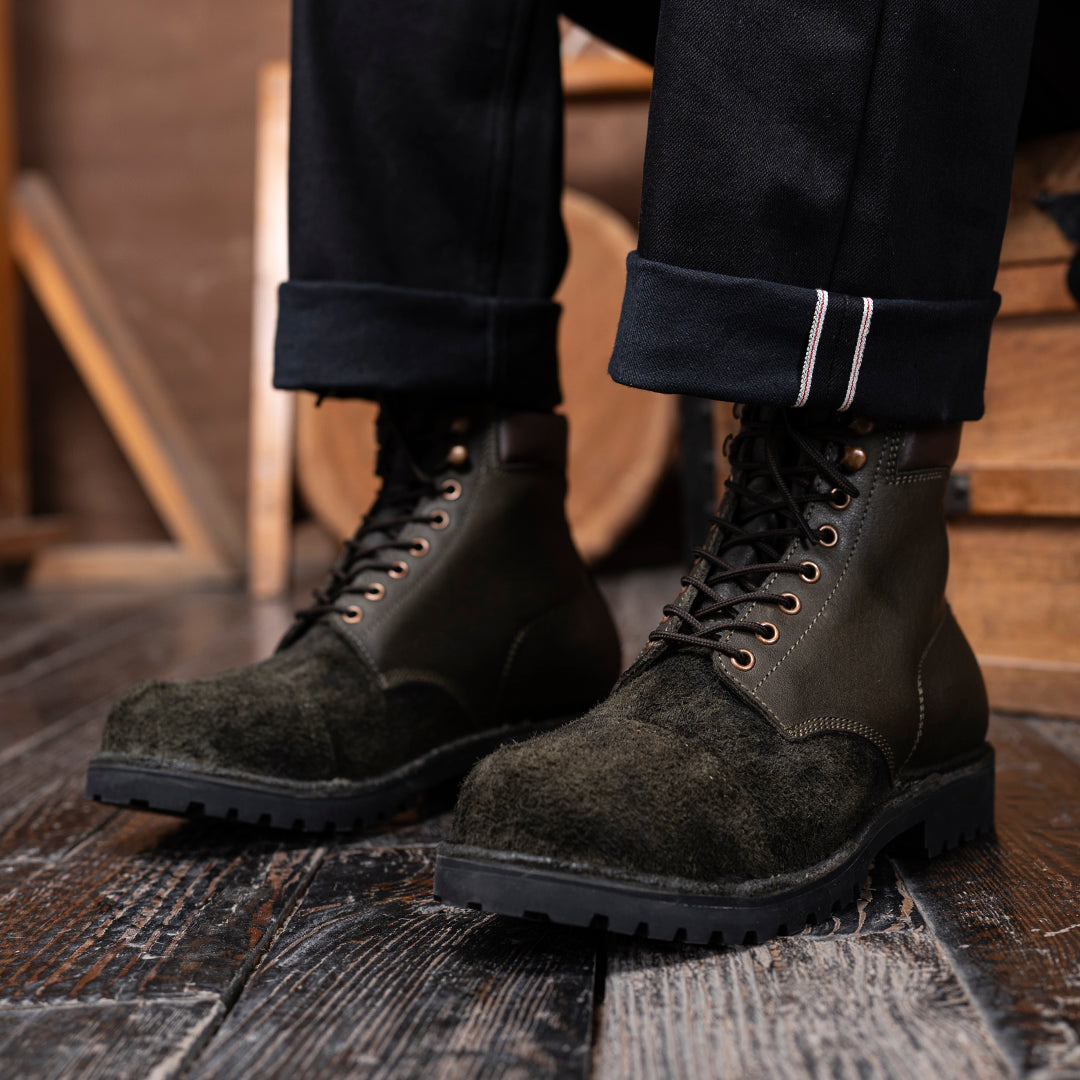 Himalayan Trailmaster Boots 6" (Grizzly Green) Water Repellent (45 Days Pre-Order For This Color)