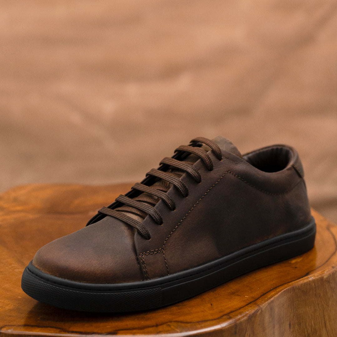 Manhattan Low Top Sneakers (Vintage Brown)