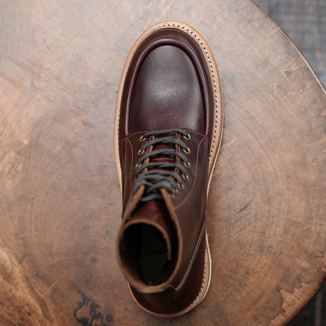 Bottes en cuir Moc-Toe (Saddle Tan) Goodyear Welted