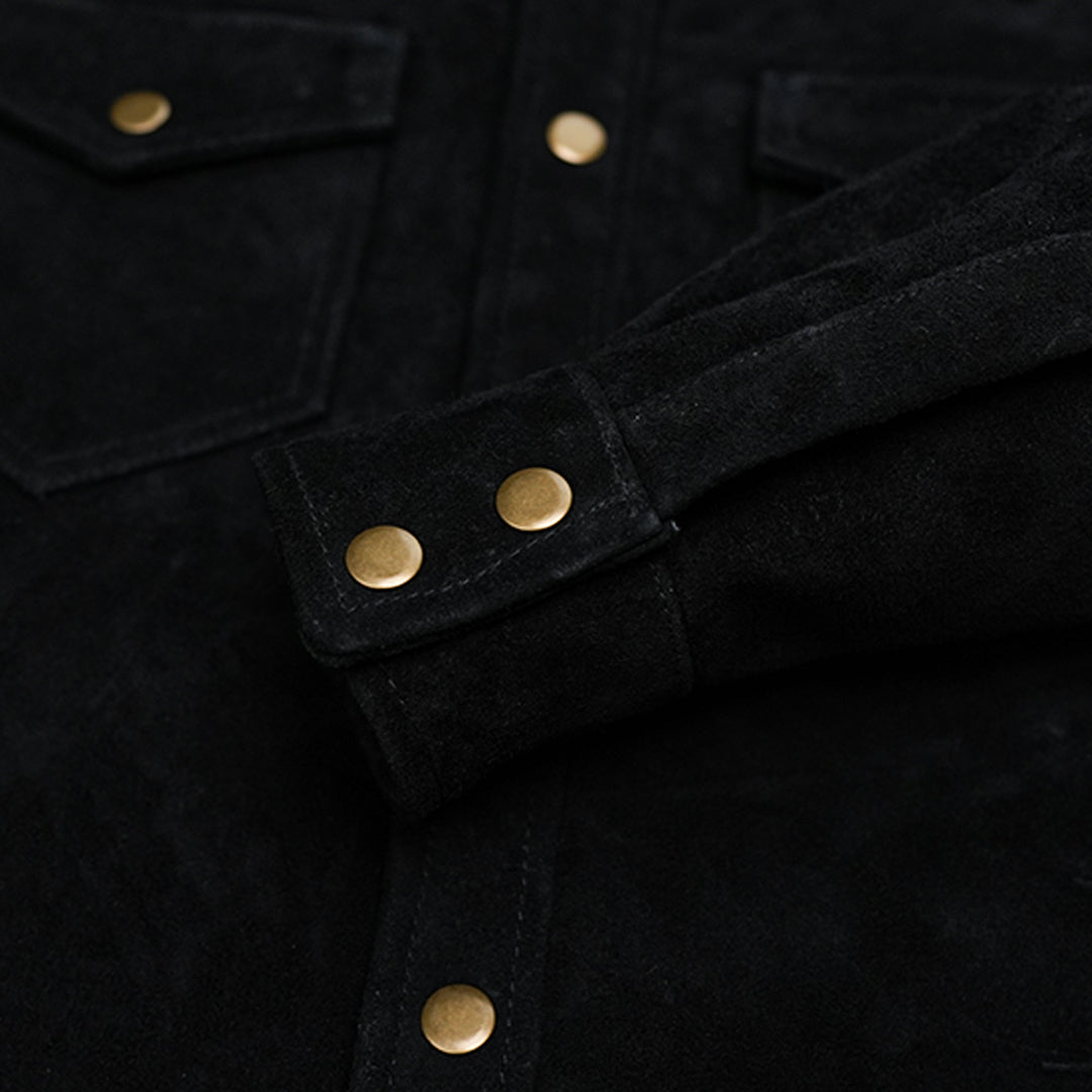 Roughout Western Overshirt (Grizzly Black) Limited Edition