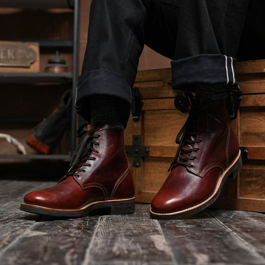 The Craft Boondocker Boots (Saddle Tan) Goodyear Welted