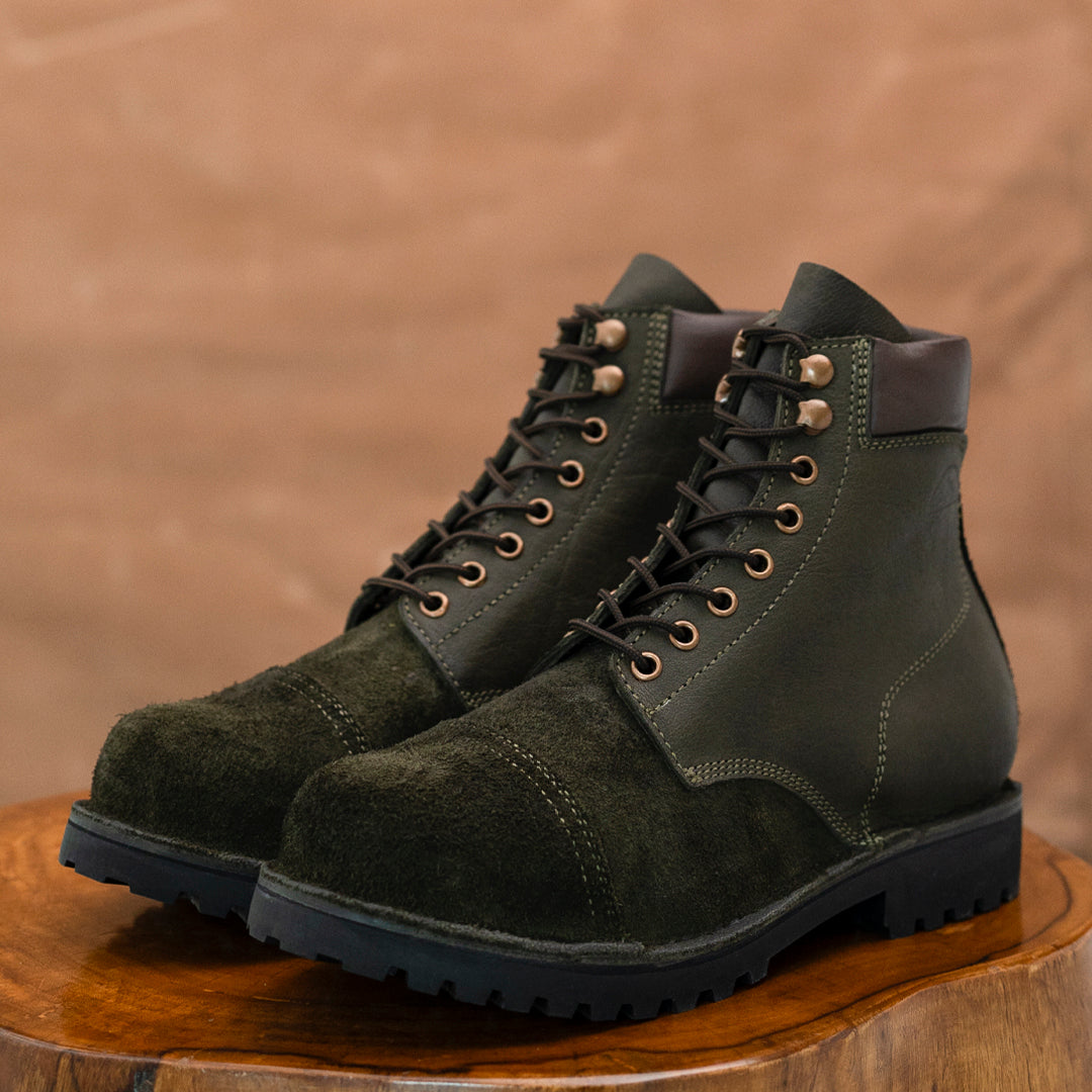 Himalayan Trailmaster Boots 6" (Grizzly Green) Water Repellent (45 Days Pre-Order For This Color)