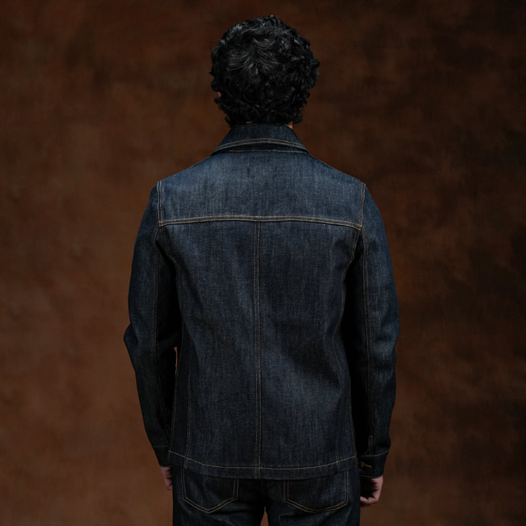 Chore Jacket Blue Blood 13 Oz Selvedge Denim