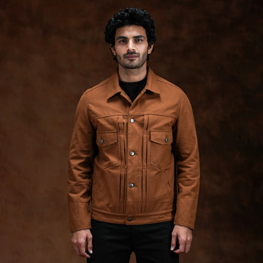 Trucker Type 2 Fox Brown 12 Oz Duck Canvas