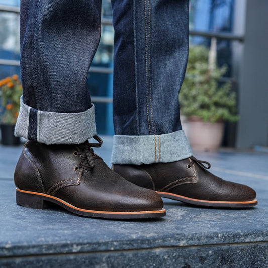 Hampton Desert Boots (Pebble Brown) Goodyear Welted