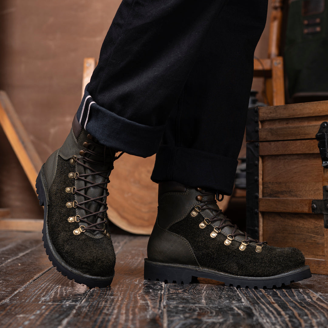 Himalayan Hiker Boots 6" (Grizzly Green) Water Repellent (45 Days Pre-Order For This Color)