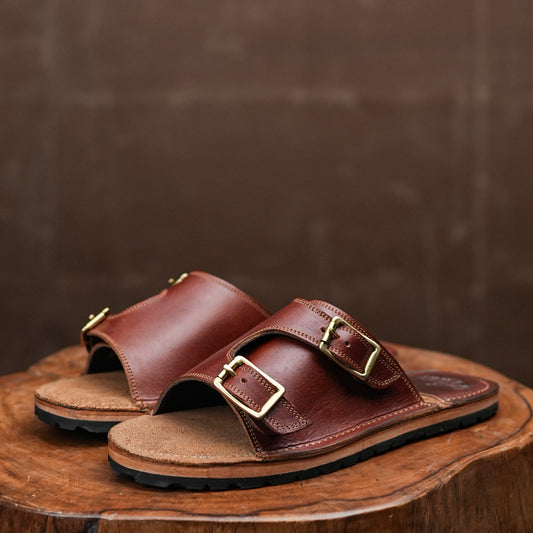 Atelier Slides (Saddle Tan)