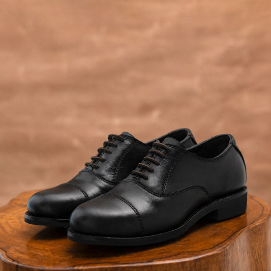 Duty Shoes 2.0 (Raven Black) Goodyear Welted