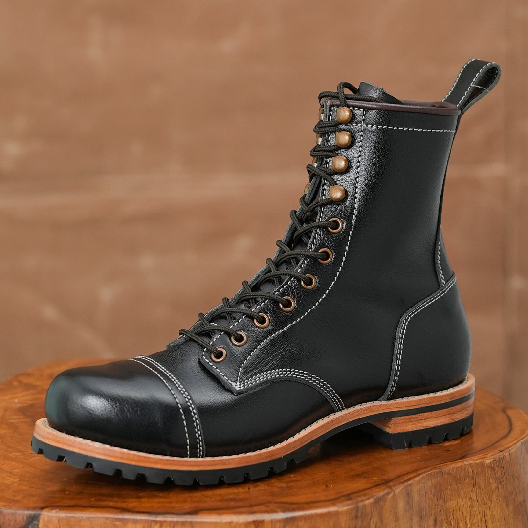 Ranger Boots 8" (Raven Black) Goodyear Welted