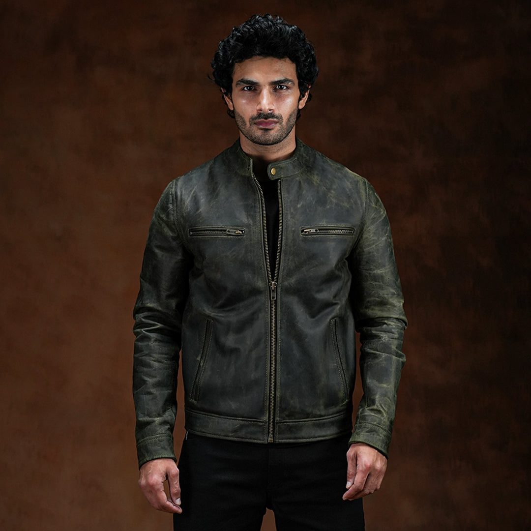 Speed Racer Jacket (Vintage Green)