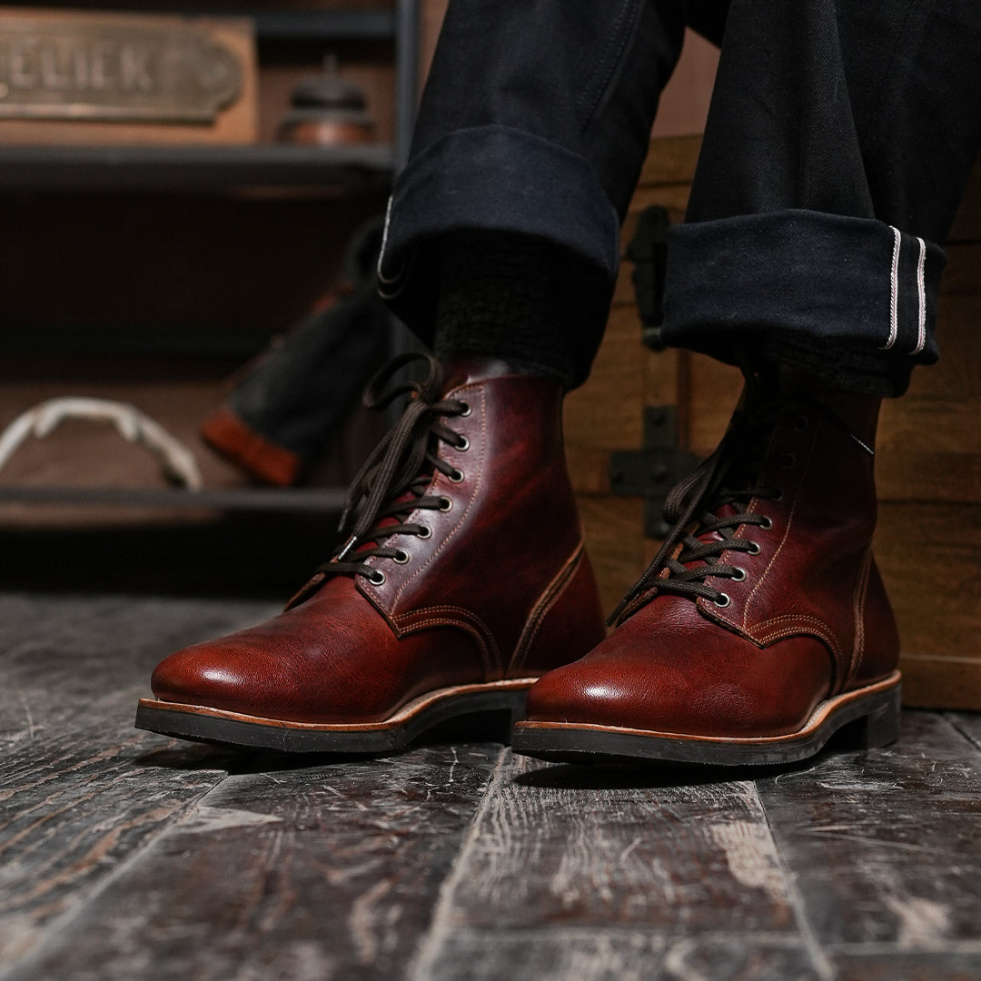 The Craft Boondocker Boots (Saddle Tan) Goodyear Welted
