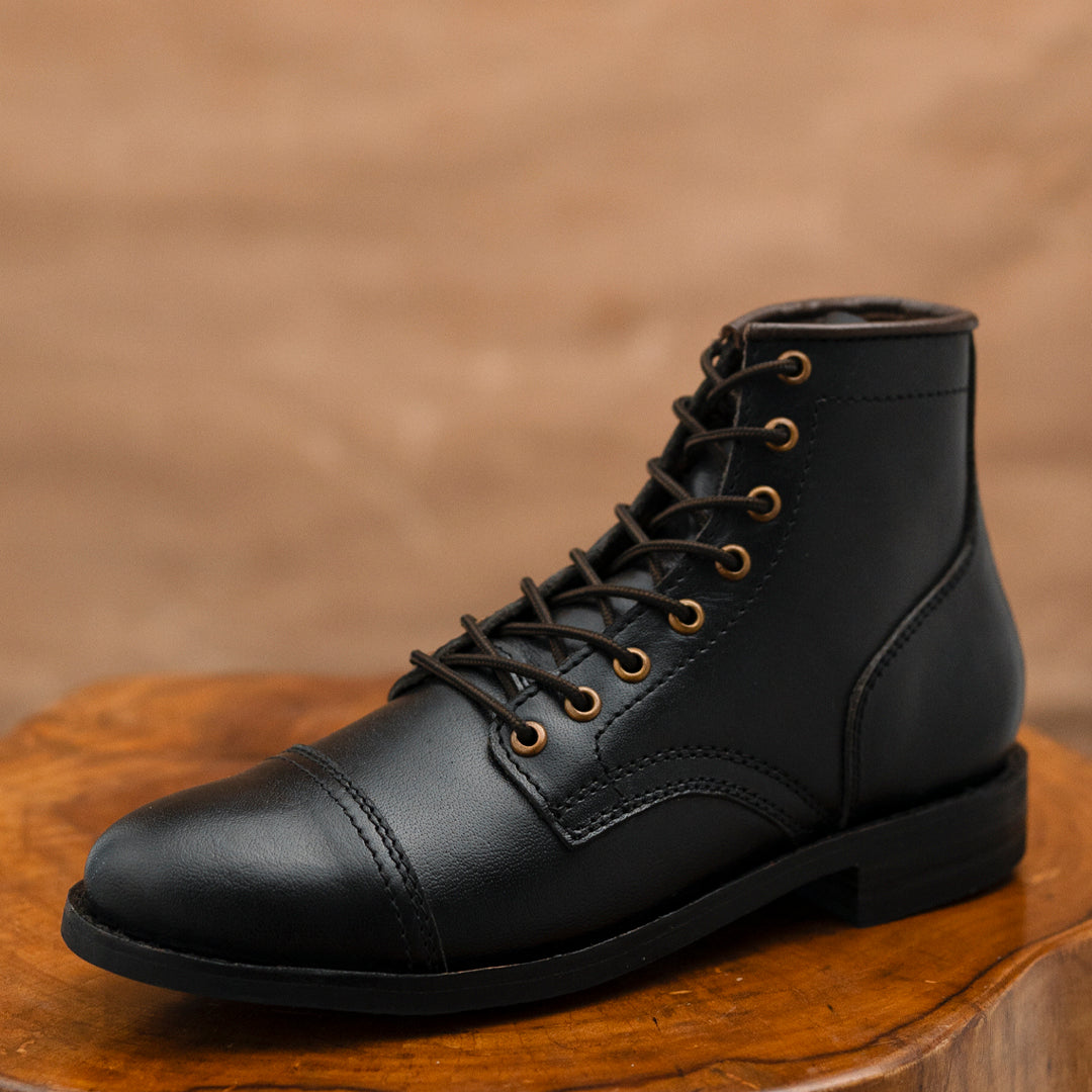 Thursday Boot High Cut Black Leather Shoes Thursday Boot CO