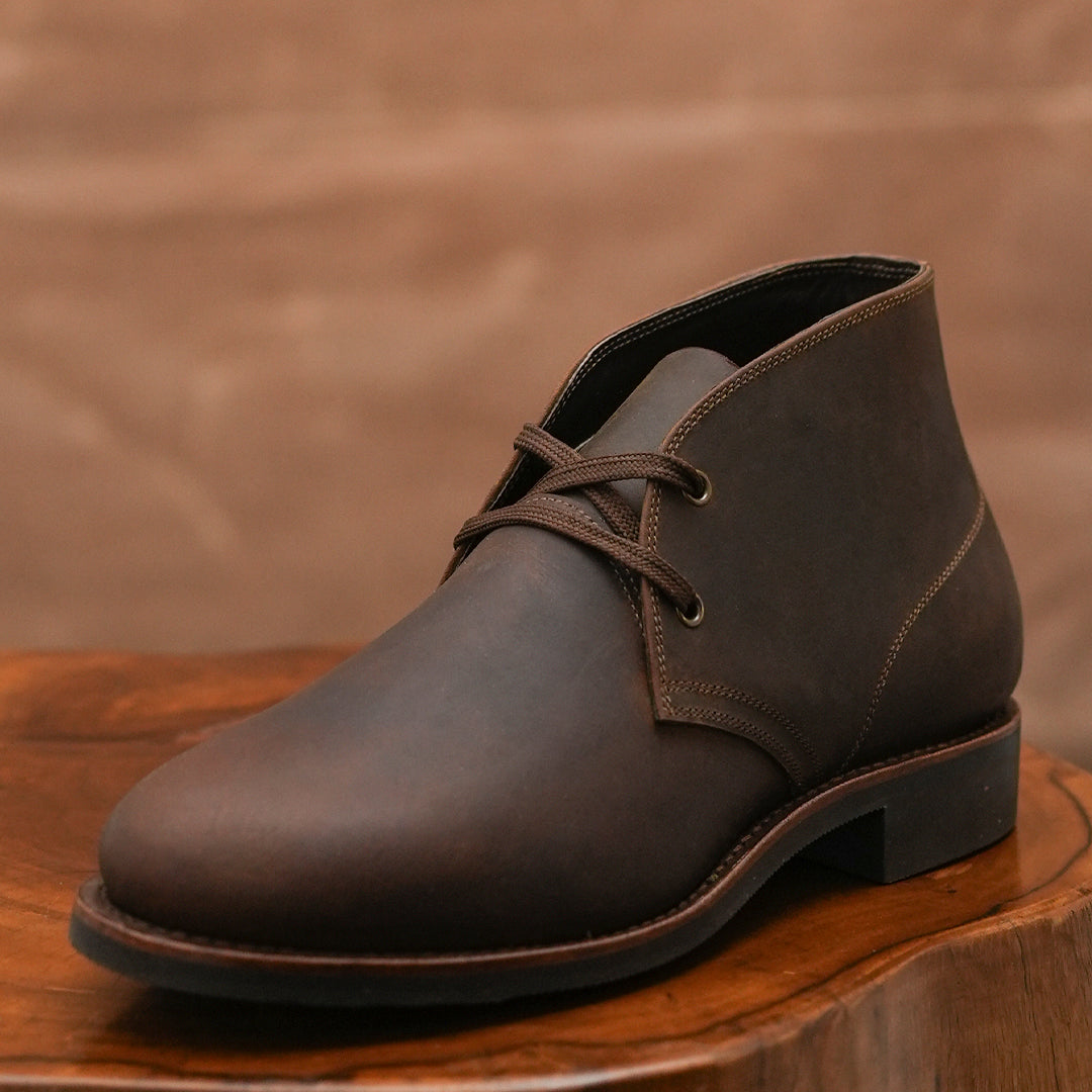 Hampton Desert Boot (Vintage Brown) Goodyear Welted STC