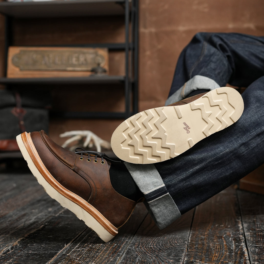 Moc-Toe 2.0 Shoes (Vintage Brown) Goodyear Welted