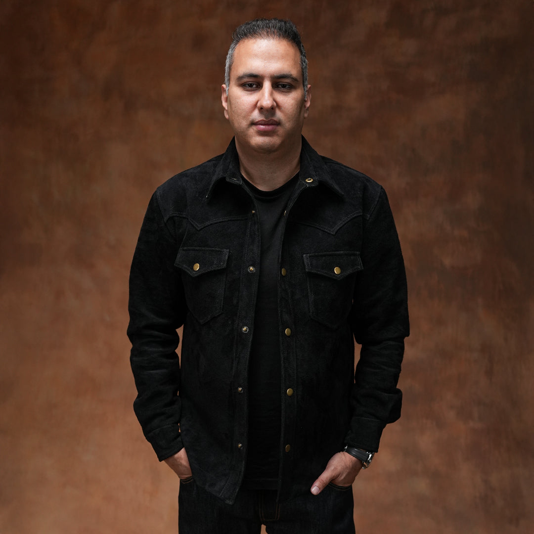 Roughout Western Overshirt (Grizzly Black) Limited Edition