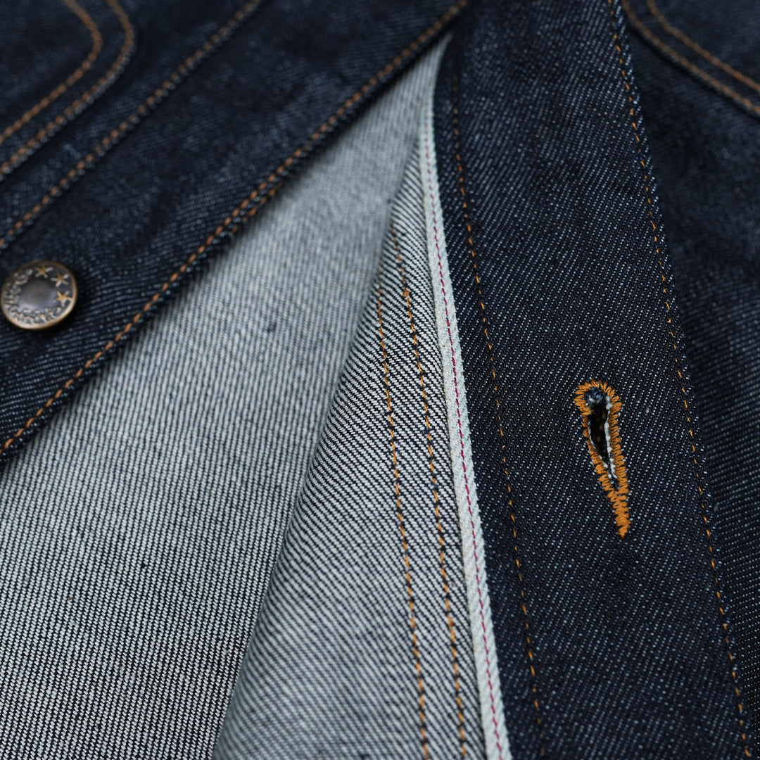 Chore Jacket Blue Blood 13 Oz Selvedge Denim