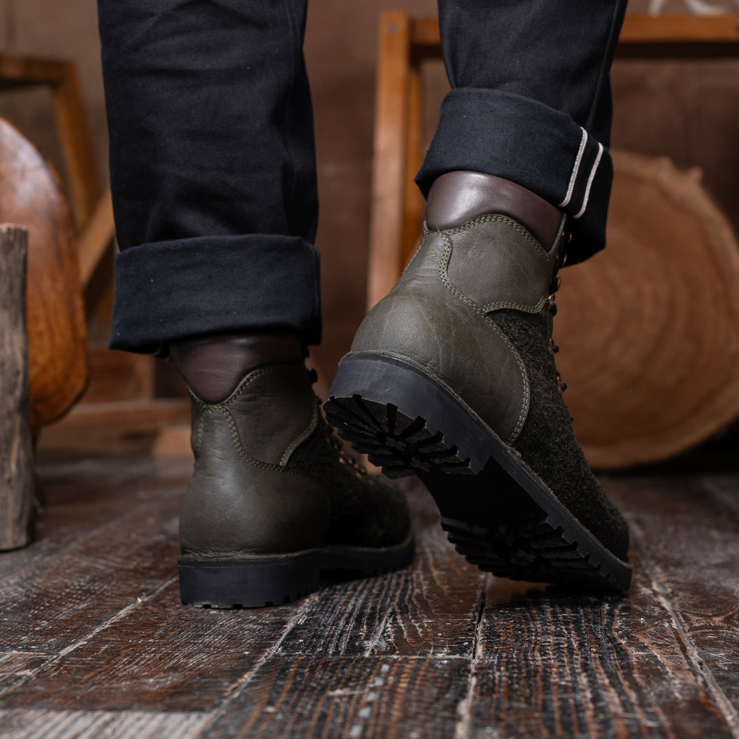Himalayan Hiker Boots 6" (Grizzly Green) Water Repellent (45 Days Pre-Order For This Color)