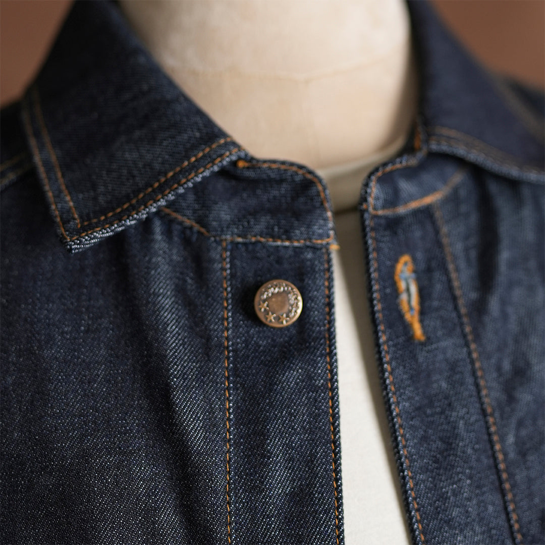 Chore Jacket Blue Blood 13 Oz Selvedge Denim