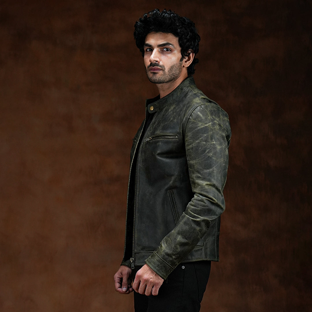 Speed Racer Jacket (Vintage Green)