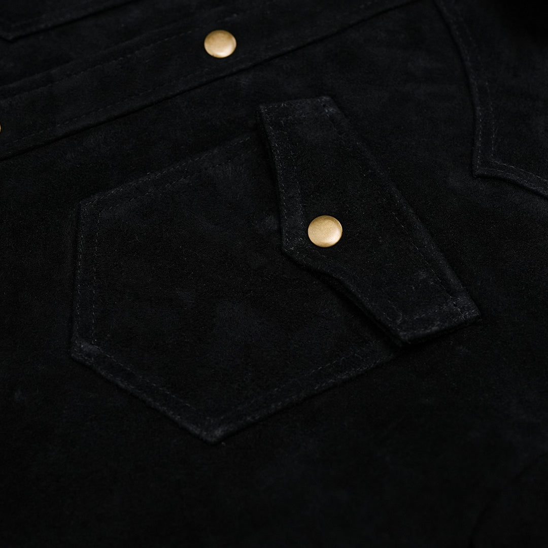 Roughout Western Overshirt (Grizzly Black) Limited Edition