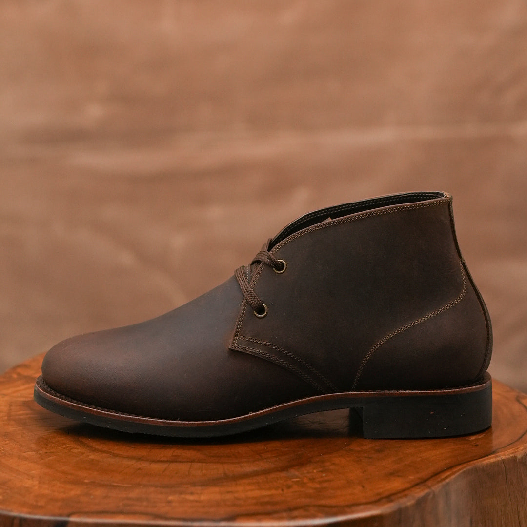 Hampton Desert Boot (Vintage Brown) Goodyear Welted STC