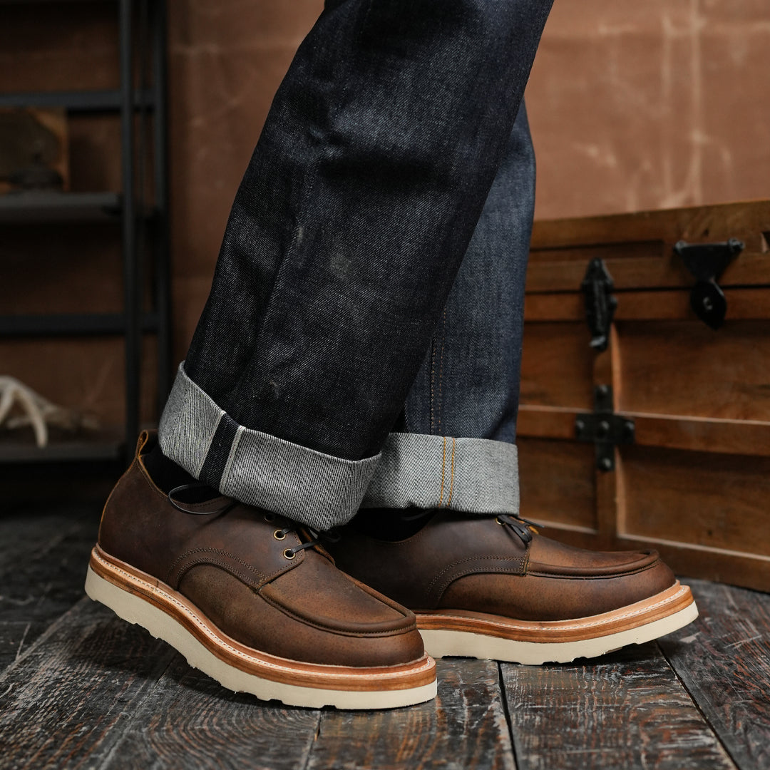 Moc-Toe 2.0 Shoes (Vintage Brown) Goodyear Welted