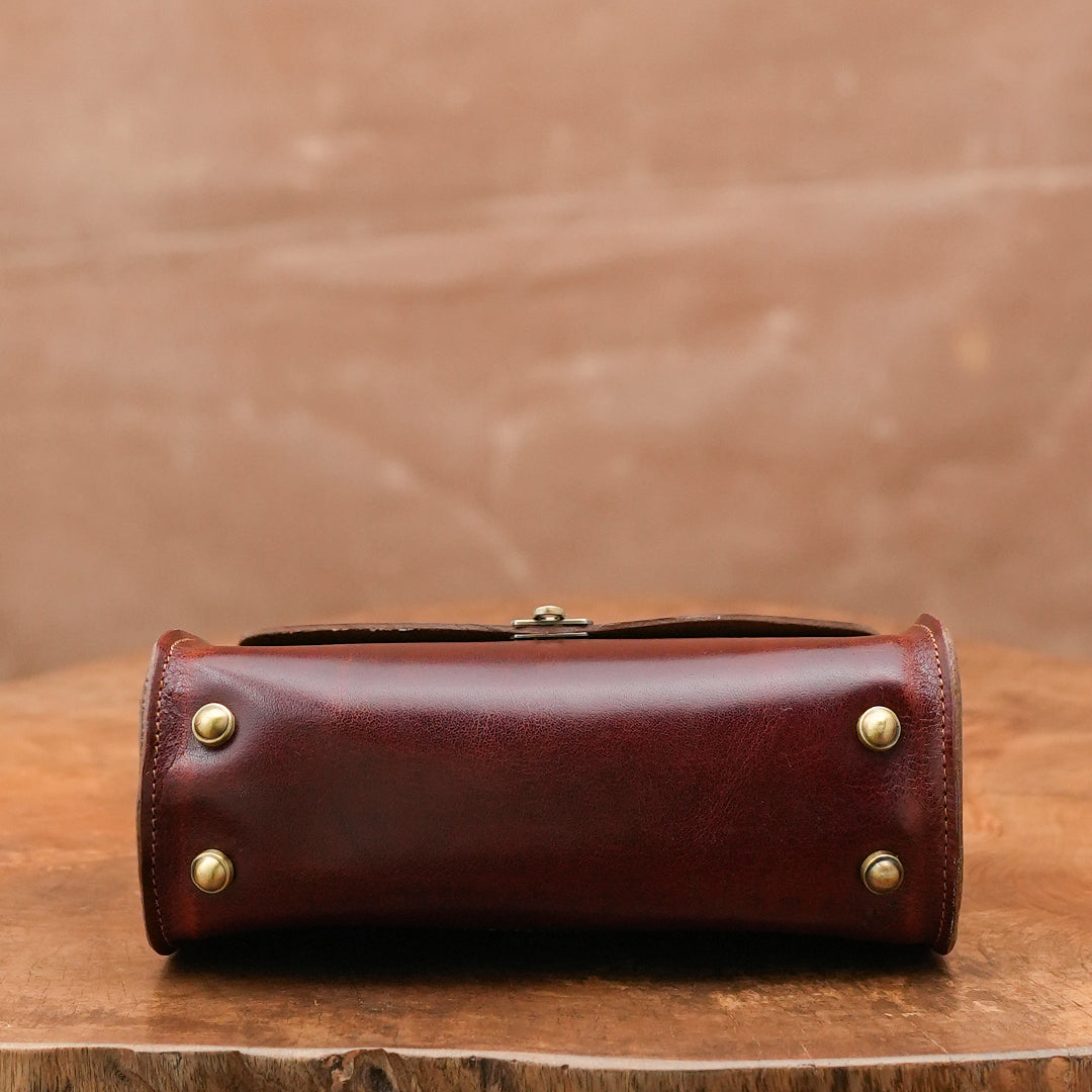 Victoria Handtasche (Sattelbraun)