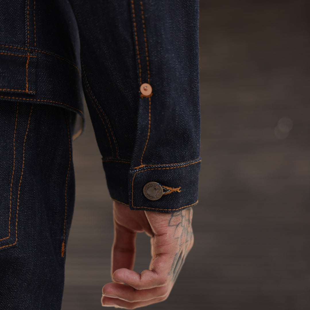 Trucker Type 2 Jacket Selvedge Blue Blood