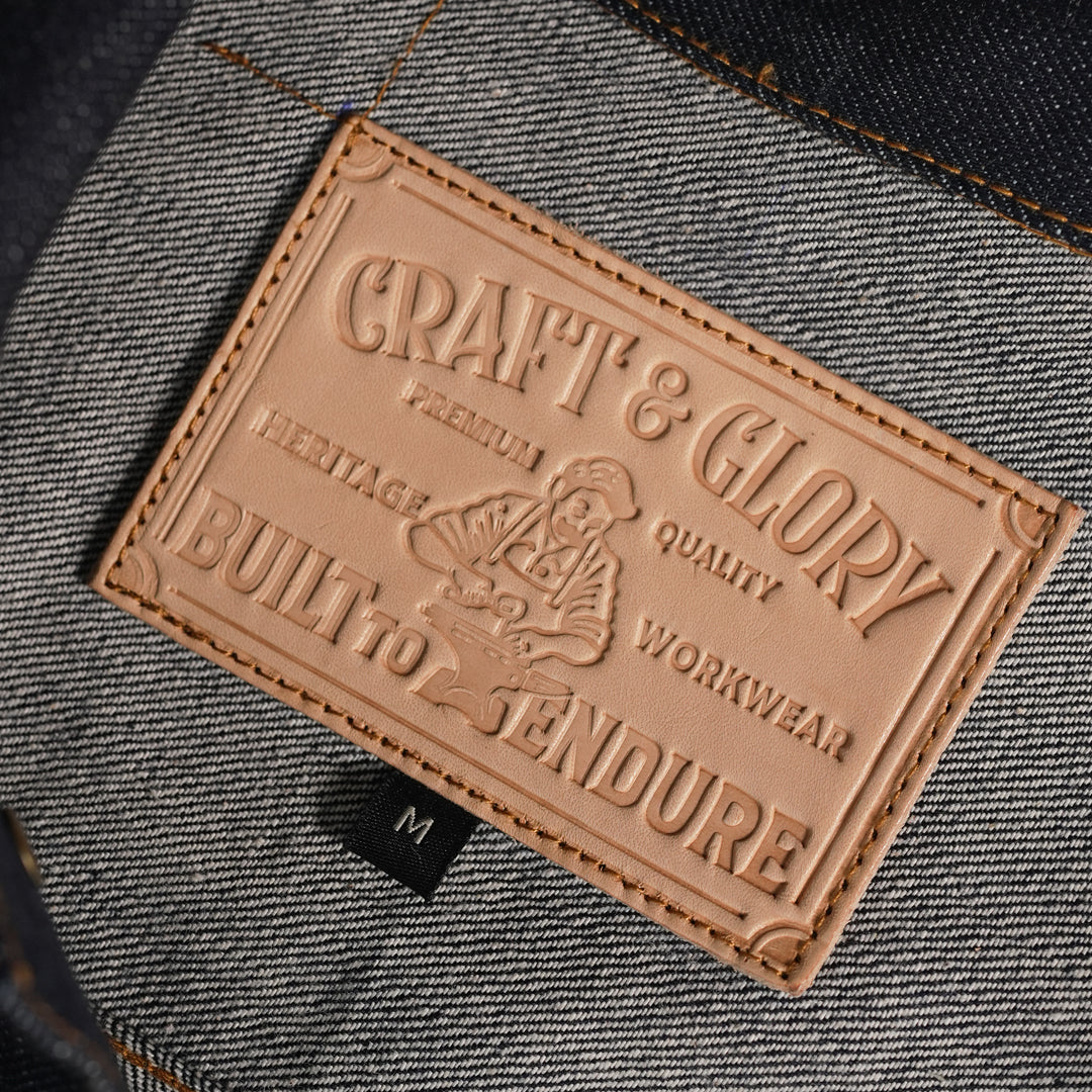 Trucker Type 2 Jacket Selvedge Blue Blood