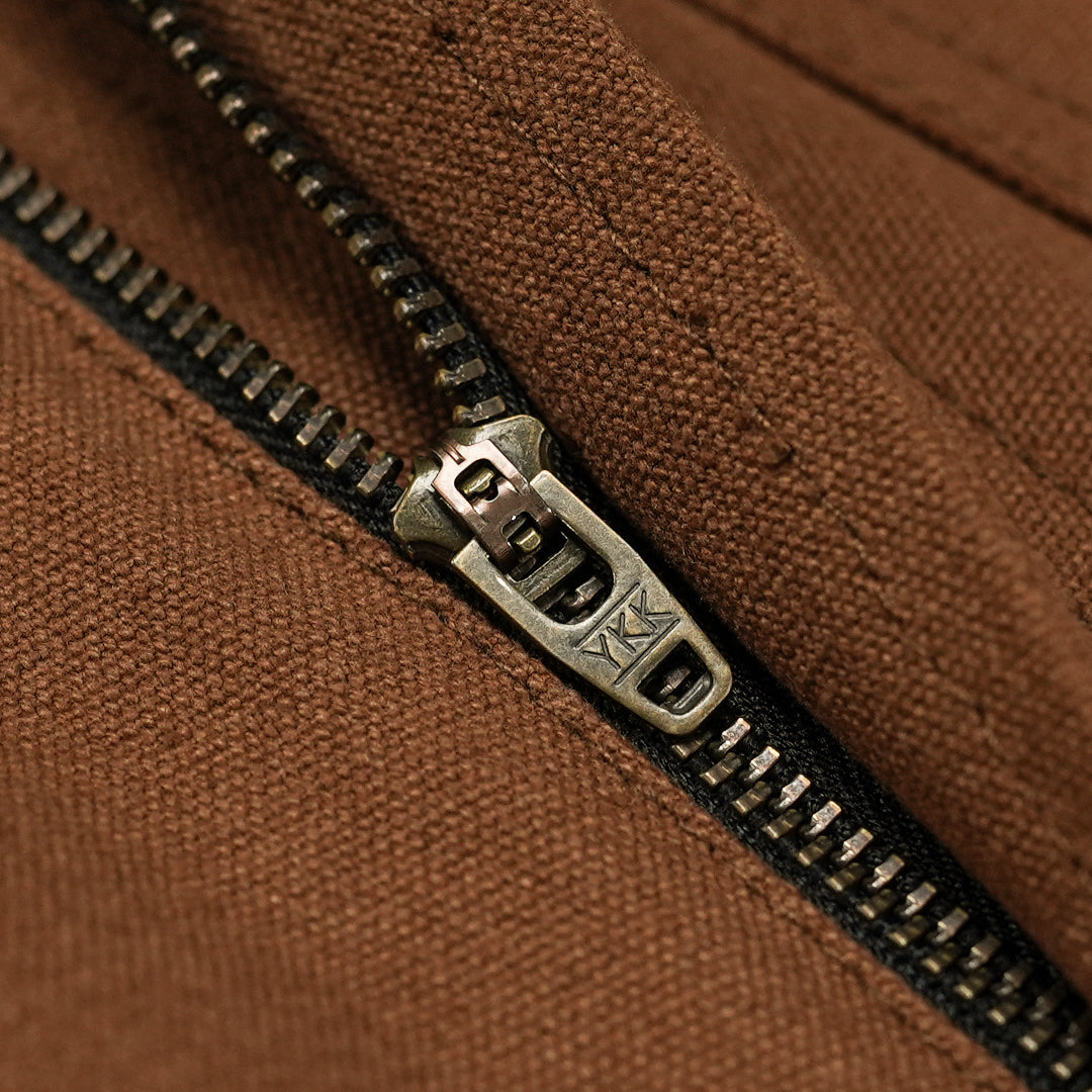 Fatigue Pants Fox Brown 12 Oz Duck Canvas For Men (True Straight)