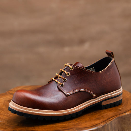Task Shoes (Saddle Tan) Goodyear Welted