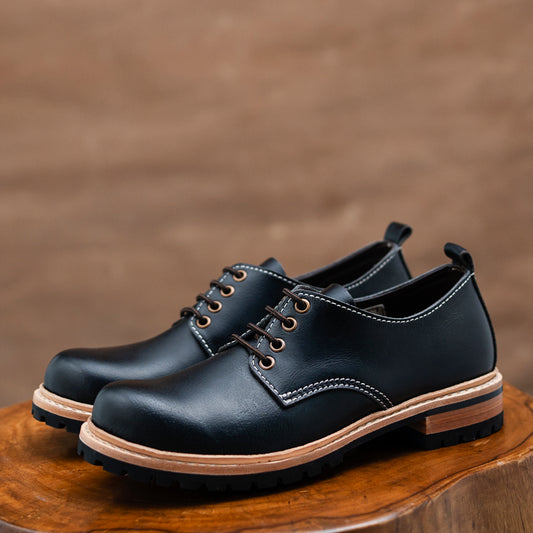 Arbeitsschuhe (Raven Black) Goodyear Welted