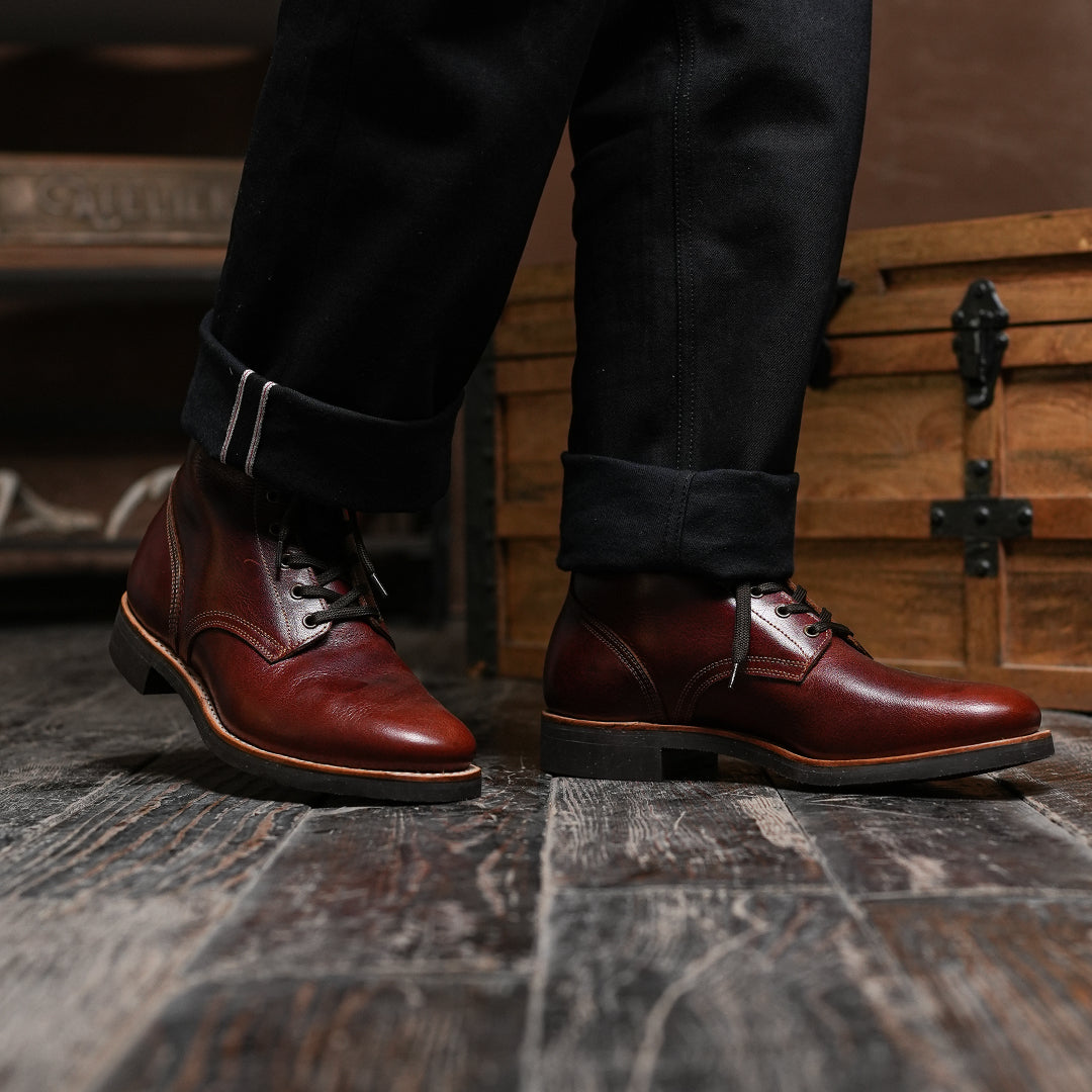 The Craft Boondocker Boots (Saddle Tan) Goodyear Welted