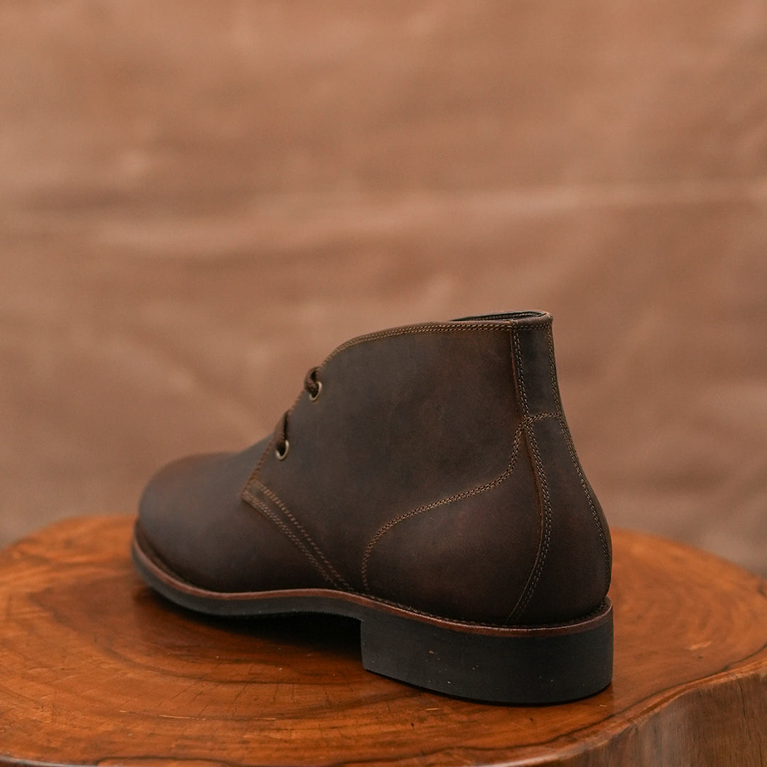 Hampton Desert Boot (Vintage Brown) Goodyear Welted STC