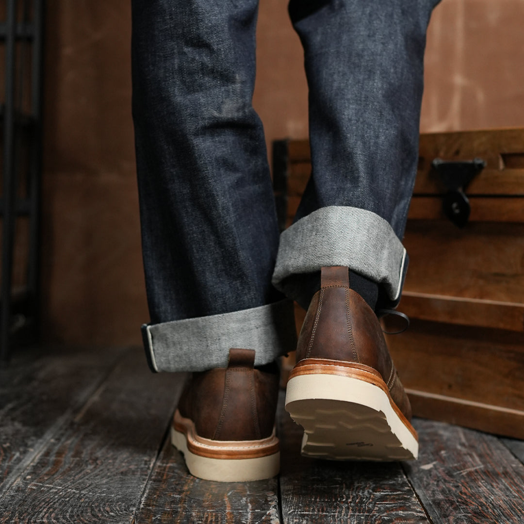 Moc-Toe 2.0 Shoes (Vintage Brown) Goodyear Welted