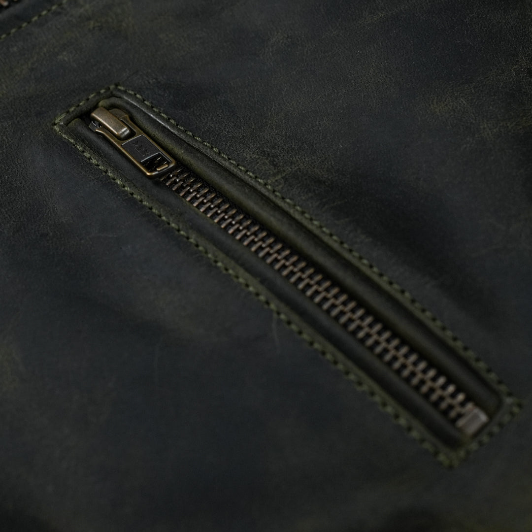 Speed Racer Jacket (Vintage Green)