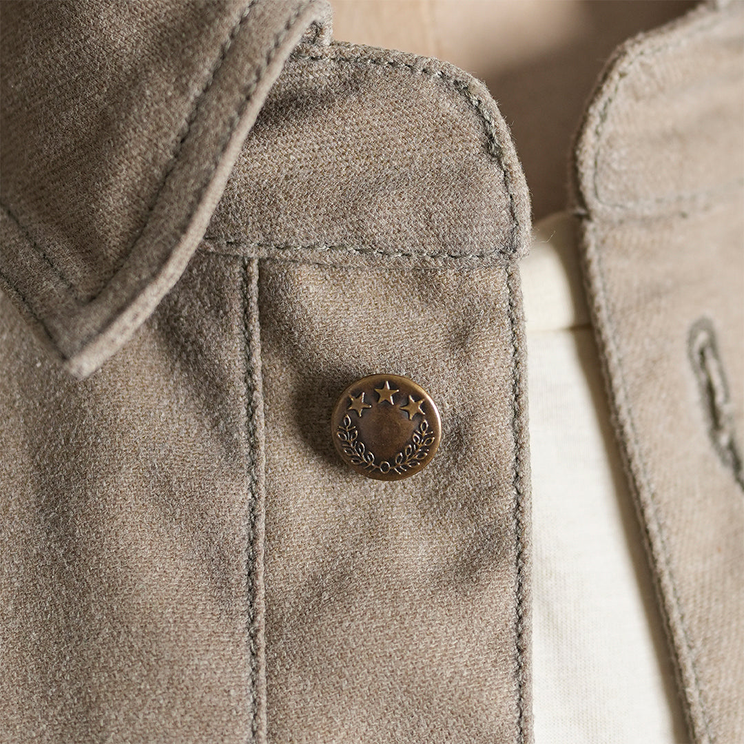 Chore Jacket Sandstorm 12 Oz Oil Waxed Twill