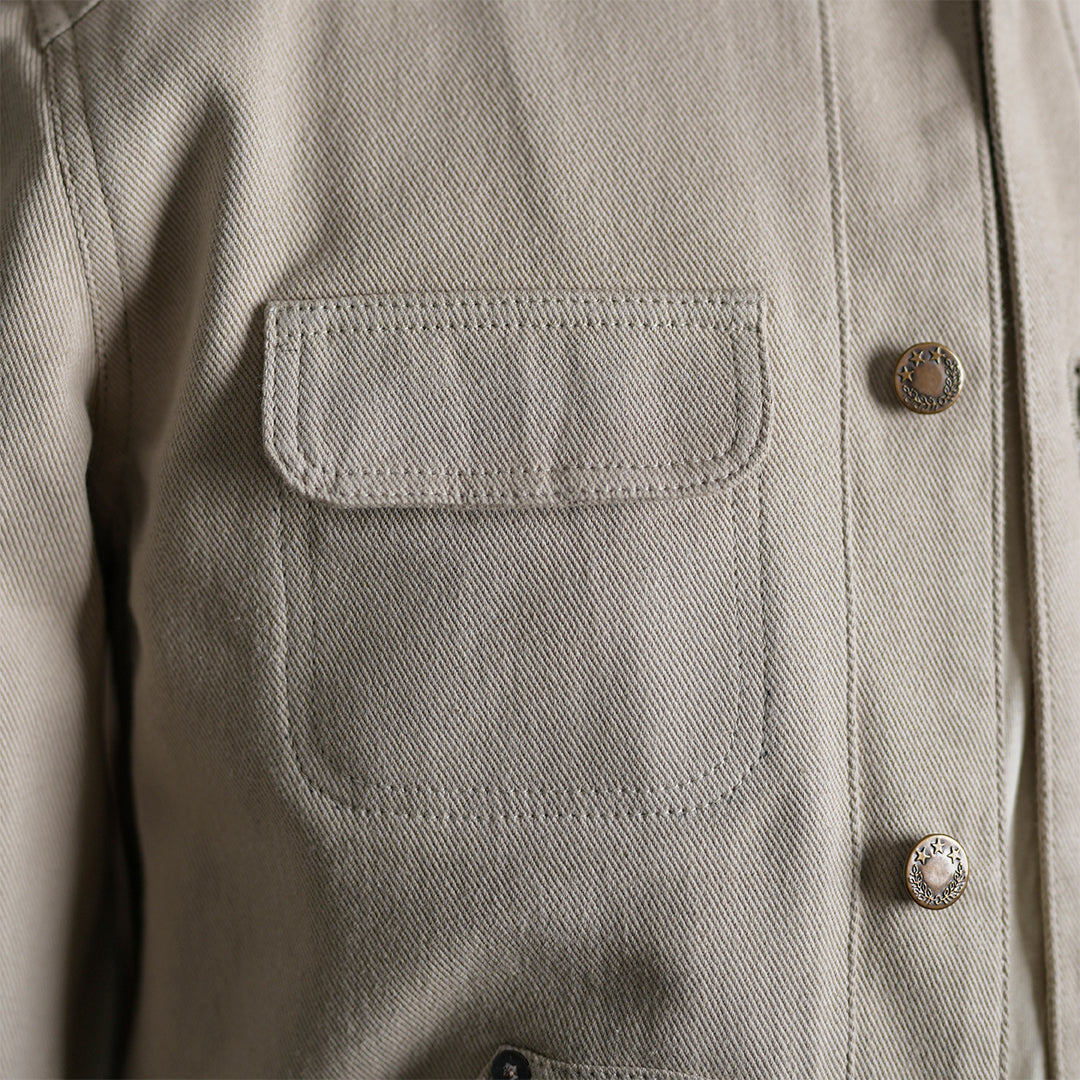 Chore Jacket Arctic Wolf 12 Oz Cotton Twill