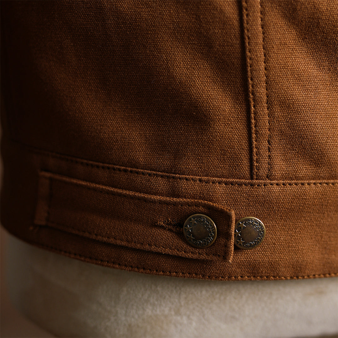 Trucker Type 2 Fox Brown 12 Oz Duck Canvas