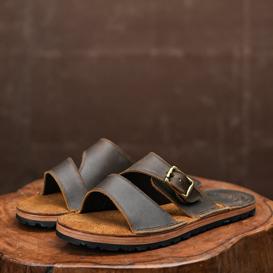 Harbor Slides (Vintage Brown)