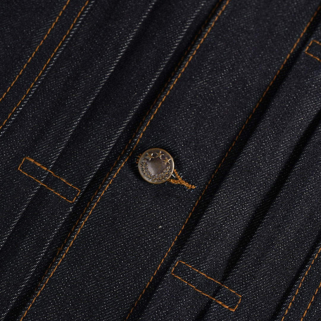 Trucker Type 2 Jacket Selvedge Blue Blood